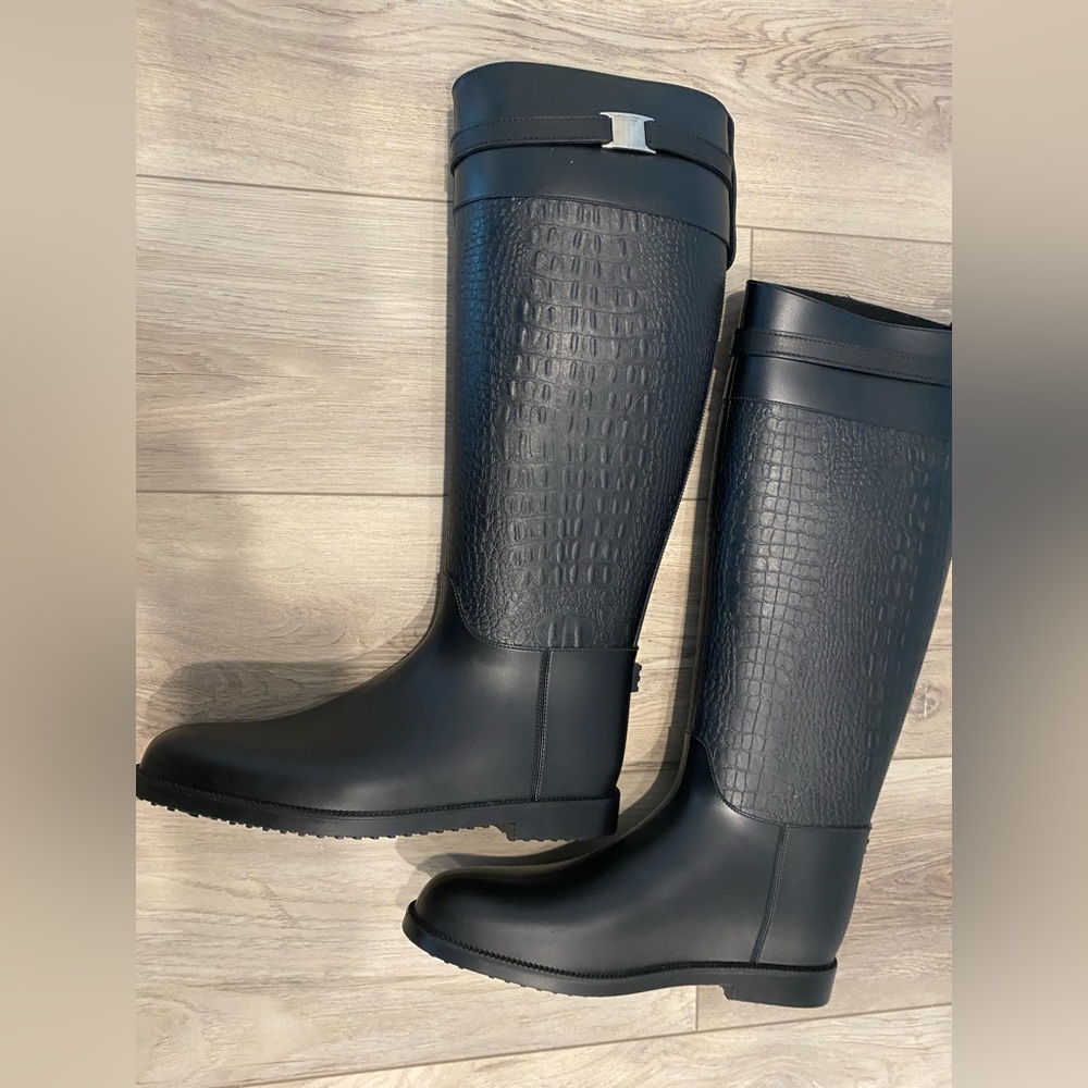 Calvin Klein collection rain boots sz 40